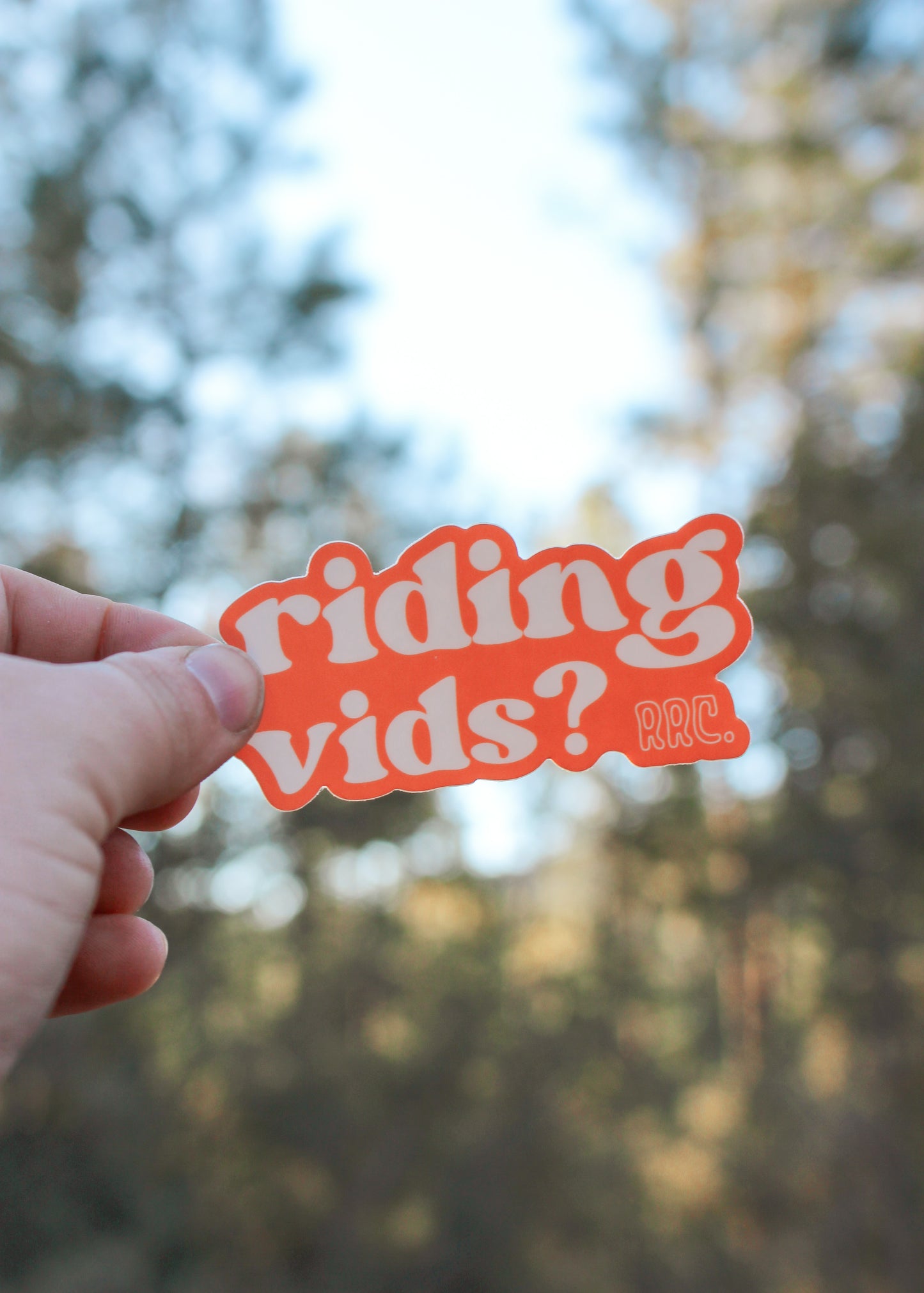 Riding Vids? Sticker